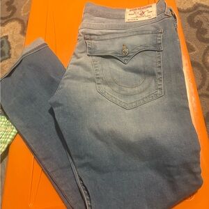 True Religion Light Blue Bootcut Jeans